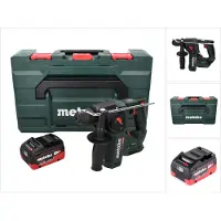 Metabo BH 18 LTX BL 16 Perceuse à percussion sans fil 18 V 1,3 J SDS-plus Brushless + 1x Batterie 5,5 Ah + Coffret MetaBOX - sans chargeur