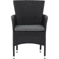 Venture Home - Chaise Malina Noir - Pack de 2