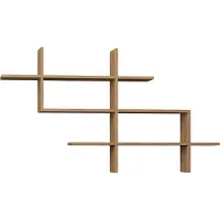 Homitis Woody Fashion Oak Bookshelf | 18mm Thick | 150x82x22cm | Melamine Coated