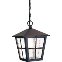 Elstead Lighting Lampe d'extérieur suspendue Canterbury 1xE27 noir Elstead BL48M-BLACK