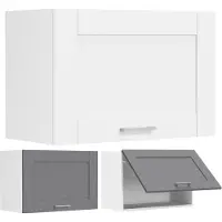 Hioshop Armoire de cuisine Largeur 60 cm Armoire pliante Armoire suspendue Cuisine Hotte aspirante Meubles de cuisine Landhaus Colura