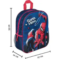 Undercover Sac à dos Spider-Man 3D Sac à dos pour enfants avec bretelles réglables