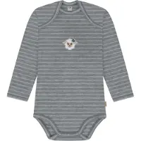 Normani Barboteuse / body 'Auckland' gris / gris chiné