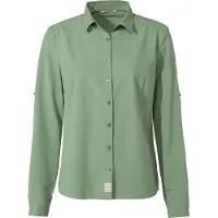 Vaude Rosemoor Iv Long Sleeve Shirt Vert 34 Femme