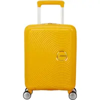 American Tourister trolley Soundbox Mini Spinner 47 / 16 Golden Yellow jaune