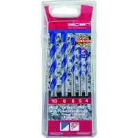 Alpen Pro Granit Pg 5 4-5-6-8-10 Wall Drill Bit Multicolore