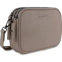 Bugatti Sac à bandoulière 'Almata' beige foncé / noir