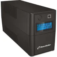 BlueWalker PowerWalker VI 850SE LCD - Onduleur - CA 230 V - 480 Watt - 850 VA 9 Ah - USB - 2 connecteurs de sortie (10120096)
