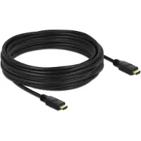 DeLOCK HDMI (Typ A) — HDMI (Typ A) (10 m), Câble vidéo, Noir