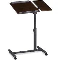 Relaxdays Laptoptisch, Support pour notebook, Noir