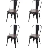 MCW Chaise de salle à manger -H10e (lot de 4)
