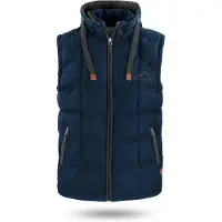 Normani Gilet de sport 'Tropez' bleu marine