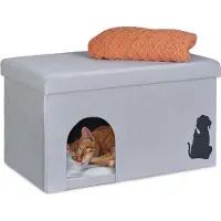 Relaxdays Cave à chat (Chat, Chien)