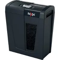 Rexel Destructeur de documents Secure X8 P4, coupe croisée 4 x 40 mm, 14 l, capacité de coupe 8 feuilles, technologie anti-bourrage, noir