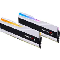 G.Skill Trident Z5 RGB - DDR5 - Kit - 64 Go : 2 x 32 Go - DIMM 288-PIN - 6000 MHz / PC5-48000 - CL36 - on-die ECC - Blanc mat (F5-6000J3636F32GX2-TZ5RW)