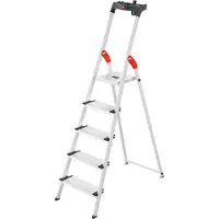 Hailo Escabeau pliable XXL Easyclix 5 marches