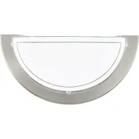 Eglo Applique murale Planet 1 Acier inoxydable