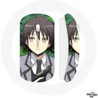 MANIACASE Souris Sans Fil - - Yuma Isogai - Compatible Mac et PC - Clé USB wifi - Blanc