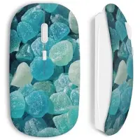 MANIACASE Souris Sans Fil Bonbons bleus