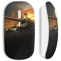 MANIACASE Souris Sans Fil Tank Militaire