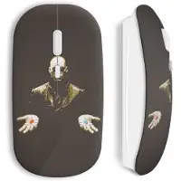 MANIACASE Souris Sans Fil Morpheus Matrix Pilule