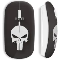 MANIACASE Souris Sans Fil Punisher Logo