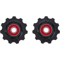 Bbb Rollerboys Ceramic 10t Bdp-12 Jockey Wheel Set Argenté 11t