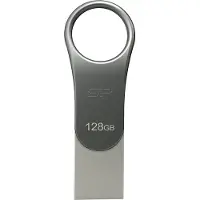Silicon Power Mobile C80 128gb Pendrive Argenté