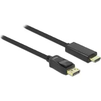 DeLOCK 902101056 3 M Displayport To Hdmi Cable Doré