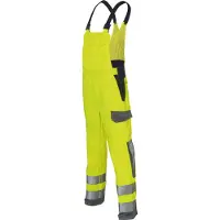 Kübler Latzhose PROTECTIQ HIGH VIS ARC1 PSA 3 warngelb/anthrazit Form 3393 Grösse 27