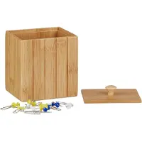 Relaxdays Caisse en bois (1x, 10 x 8 x 11.50 cm)