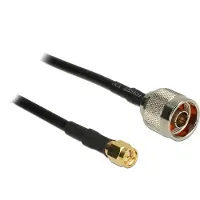 DeLOCK Câble SMA mâle vers N mâle – 50 Ohm