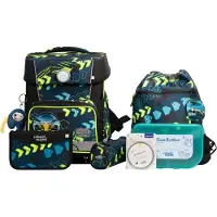 School-mood School Mood Champion Pro Elias (voiture de course), set de cartables 7 pièces