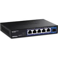 Trendnet TEG-S5061 commutateur réseau Non-géré 2.5G Ethernet (100/1000/2500) Noir