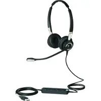Jabra 2489-820-209 écouteur/casque Avec fil Arceau Bureau/Centre d'appels Noir