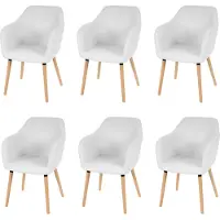 Mendler Chaise de salle à manger Vaasa T381 (lot de 6)