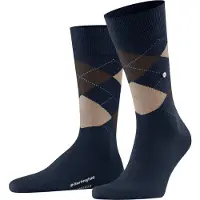 Burlington Chaussettes beige / marine / vert foncé