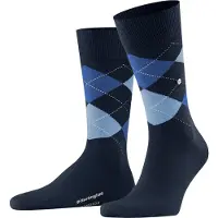 Burlington Chaussettes bleu chiné