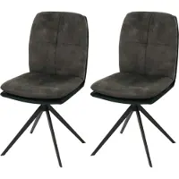 MCW Chaise de salle à manger -M68 (lot de 2)