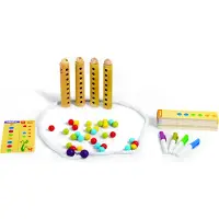 Hape Bamboo Rápido Board Game Multicolore Enfants