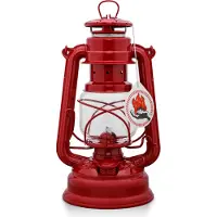 Feuerhand Hurricane Lantern 276, ruby red