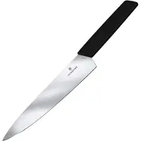 Wenger Swiss Modern couteau à trancher la viande 22 cm, noire