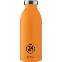 24Bottles Gourdes 'Clima' orange / noir