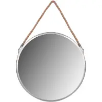 Tutumi Miroir Rond Sur Corde 40cm Silver Klmh-0410s-1