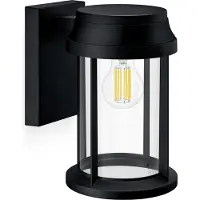 Philips Applique murale d'extérieur BELLINI E27 IP44 ronde noire