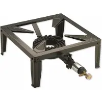 Molecule 1 pit Camping Gas stove Brûleur à gaz Brûleur Wok | 7.5 KW | 37cm | 4 Pieds