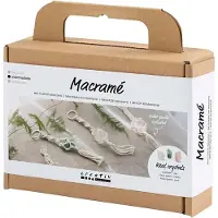 Creativ Company Mini Craft Kit - Macramé - Anneaux clés (977727)