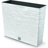 Prosperplast 12l Furu Collection 58x18x49.8 Cm Flowerpot Argenté