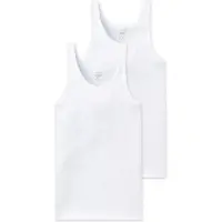 Schiesser Maillot de corps blanc