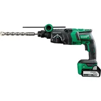 HiKOKI Perforateur-burineur SDS + - 26mm Brushless 18V 5Ah - Li-ion - 2,9J - 3 modes - coffret HitCase IV